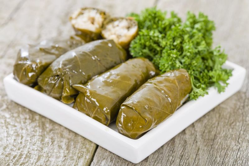Stuffed Grape Leaves (Dolmades)