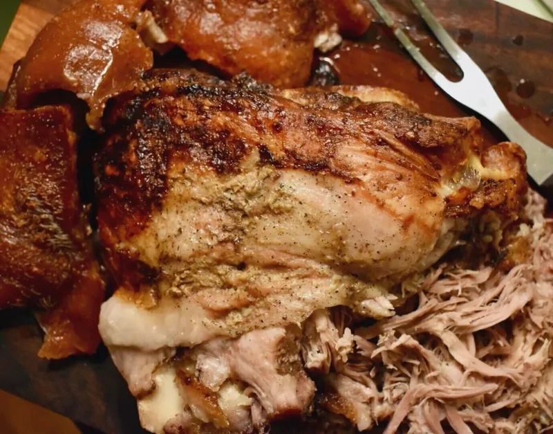 Puerto Rican Pernil