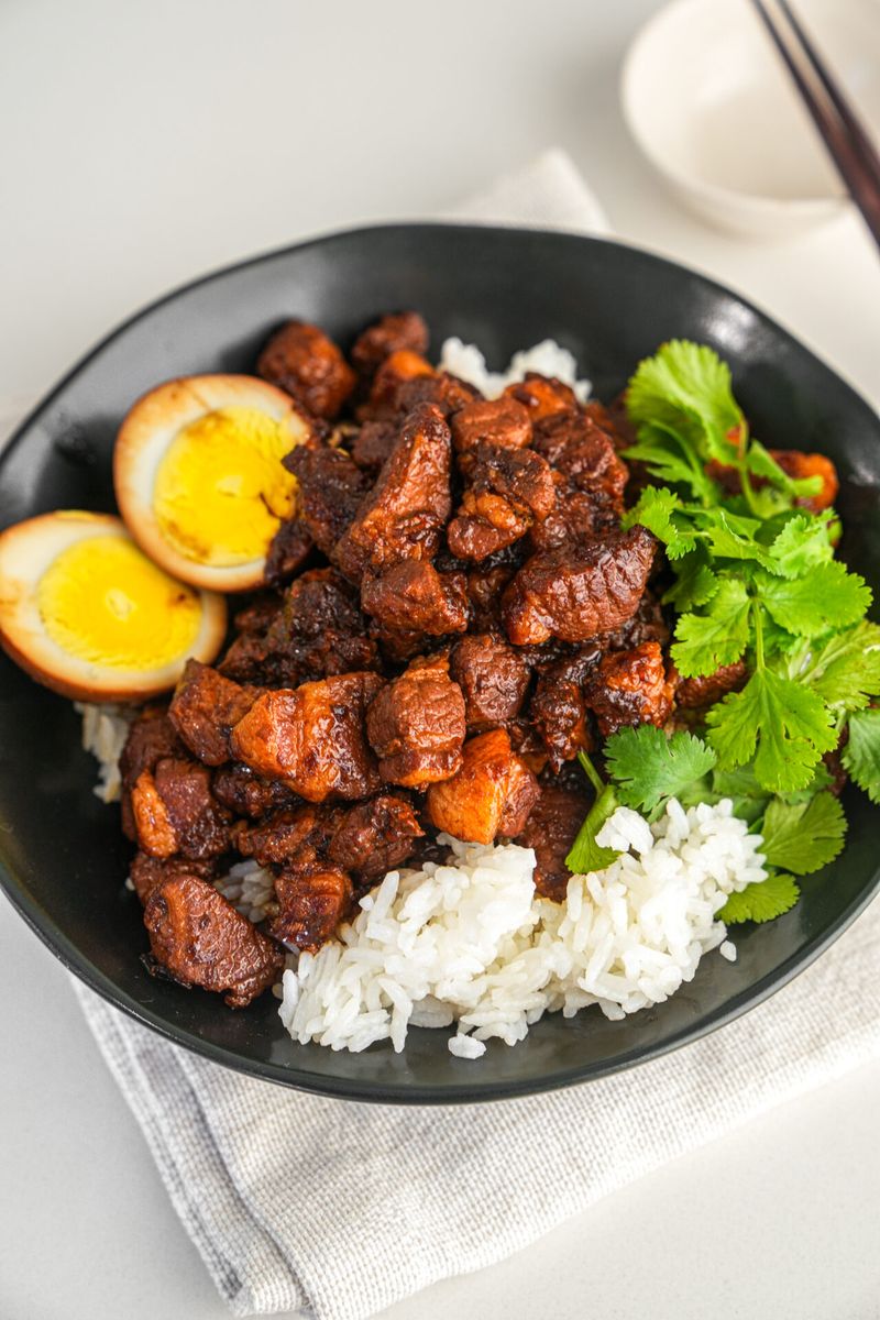 Taiwanese Five-Spice Braised Pork Rice