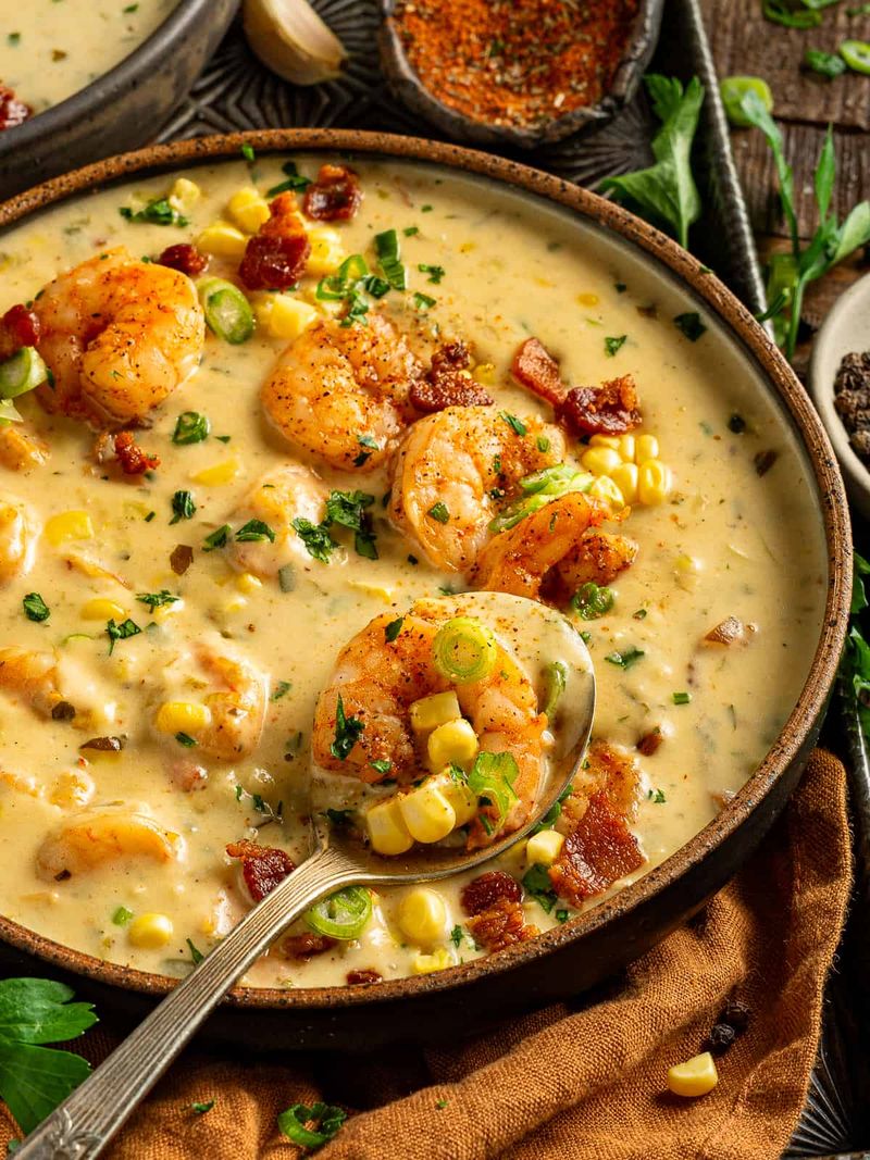 Cajun Shrimp and Corn Stew