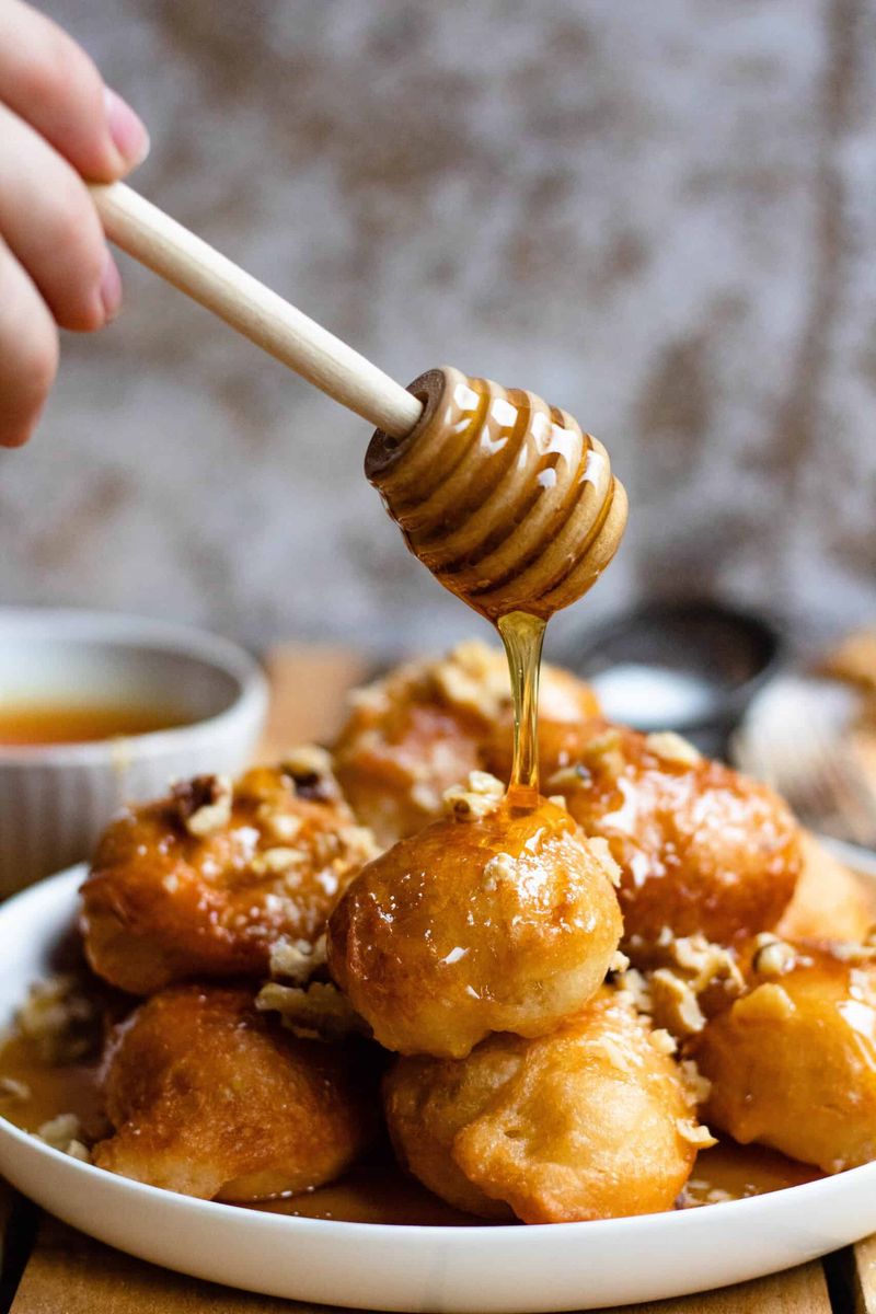 Loukoumades (Greek Honey Donuts)