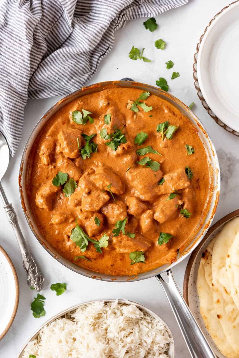 Chicken Tikka Masala with Onion Base
