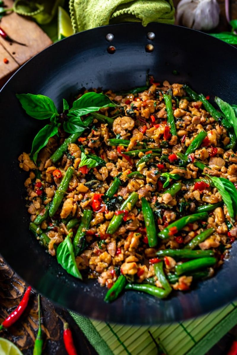 Thai Basil Chicken Stir-Fry