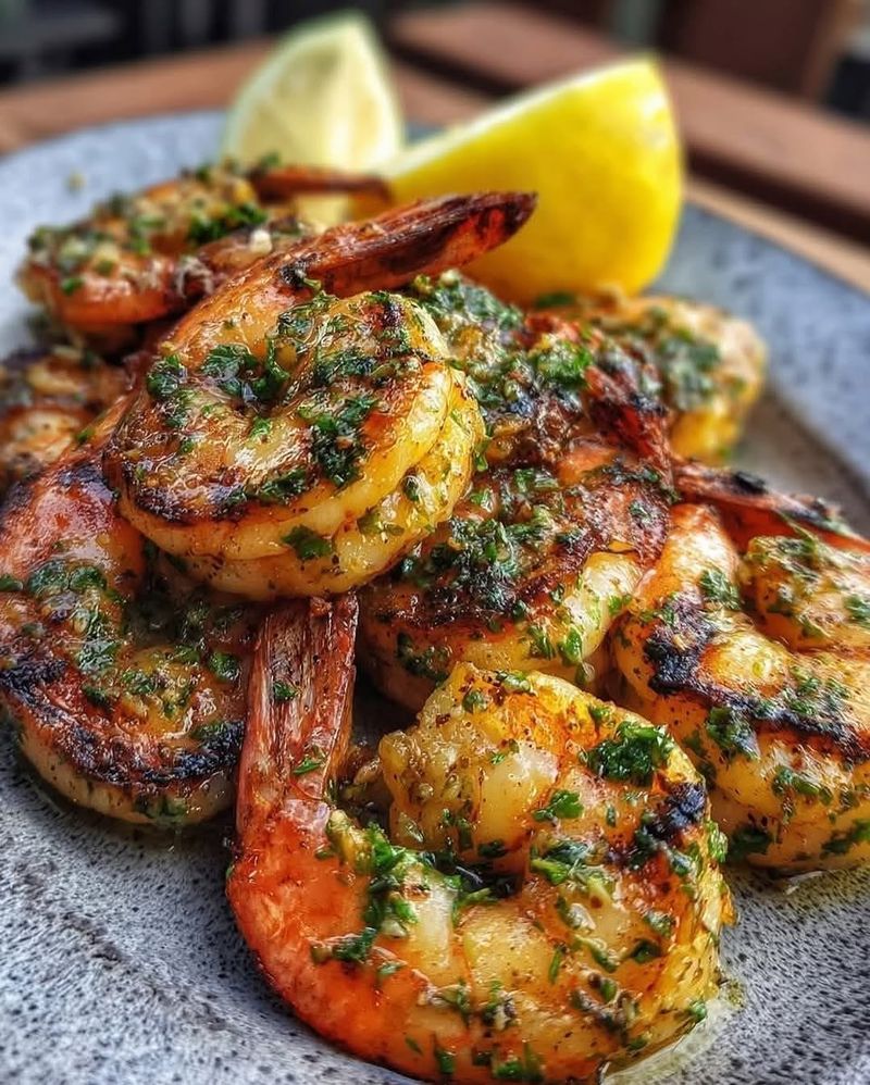 Parsley and Garlic Butter Shrimp