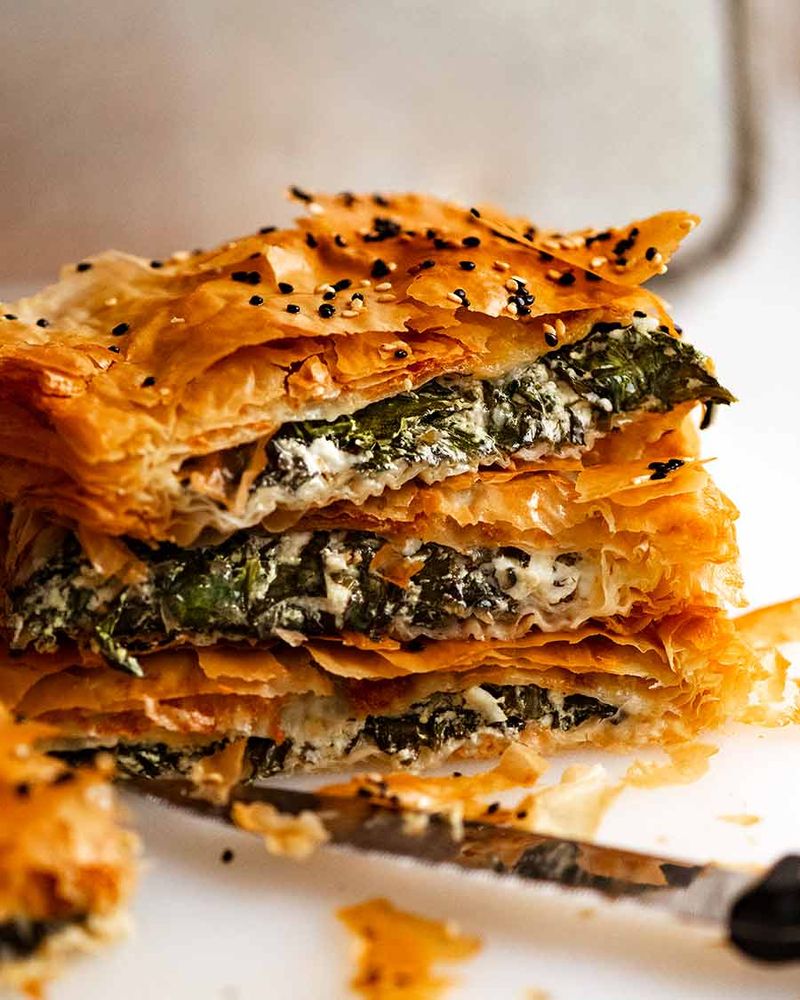 Spanakopita Phyllo Edges