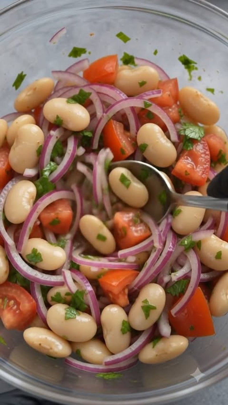 Canned Tuna Piyaz Salad