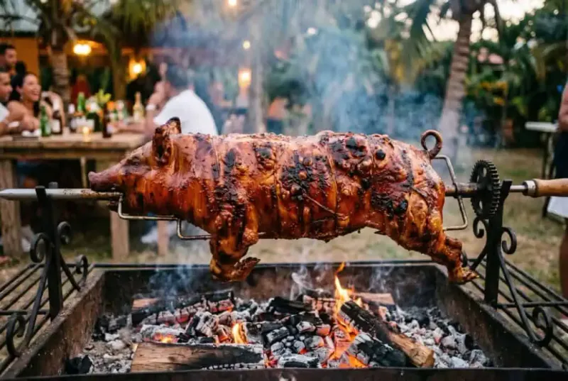 Whole Roasted Pig