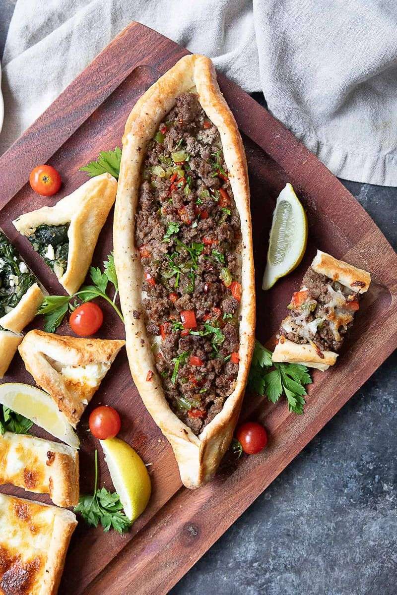Eggplant and Minced Beef Pide Filling