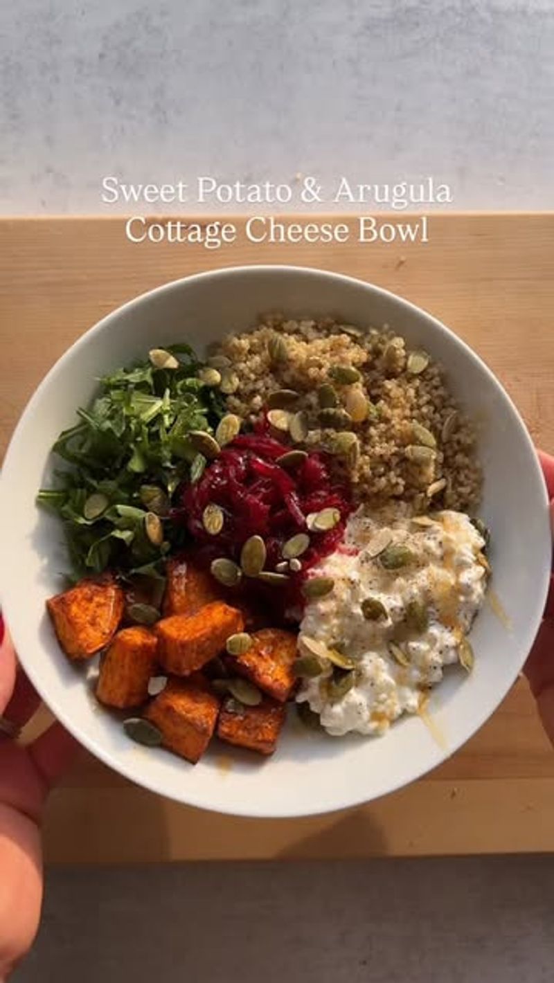 Pickled Red Onion, Feta, and Pepita Bowl