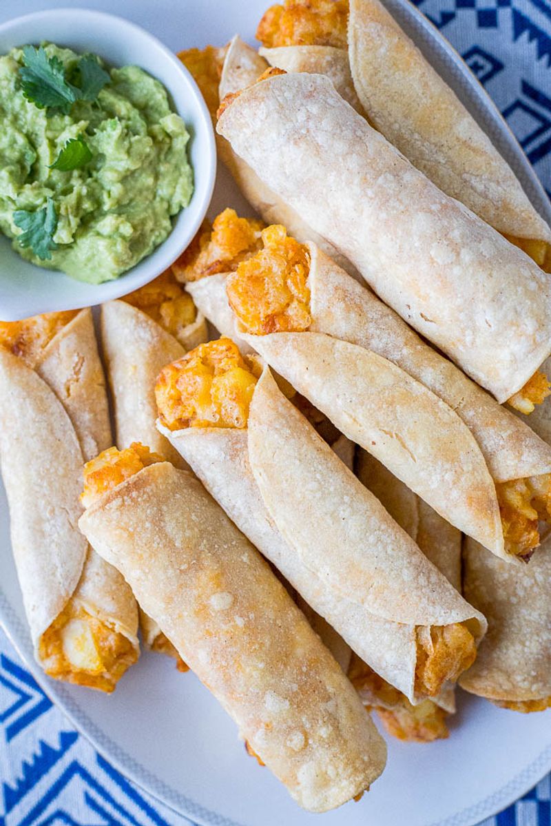 Crispy Cheese Taquitos
