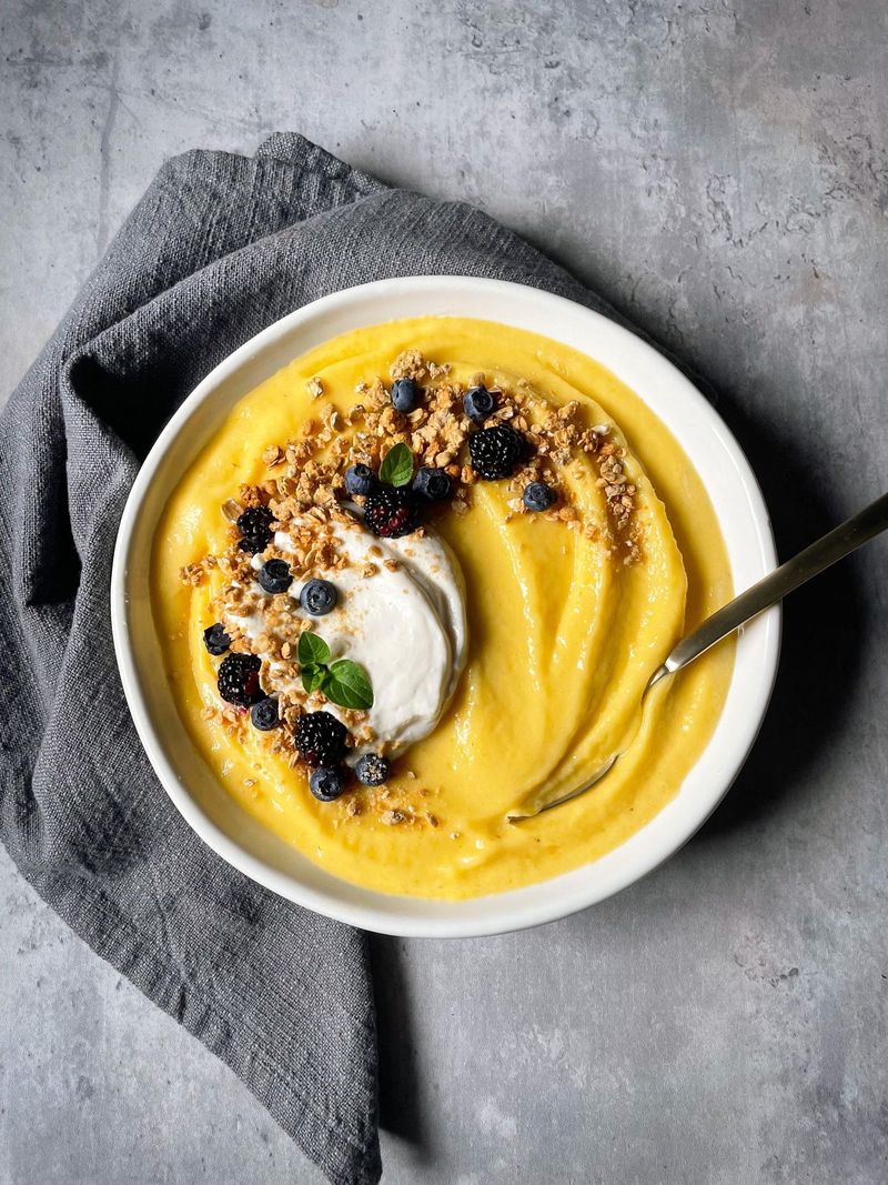 Coconut and Pineapple with Mango