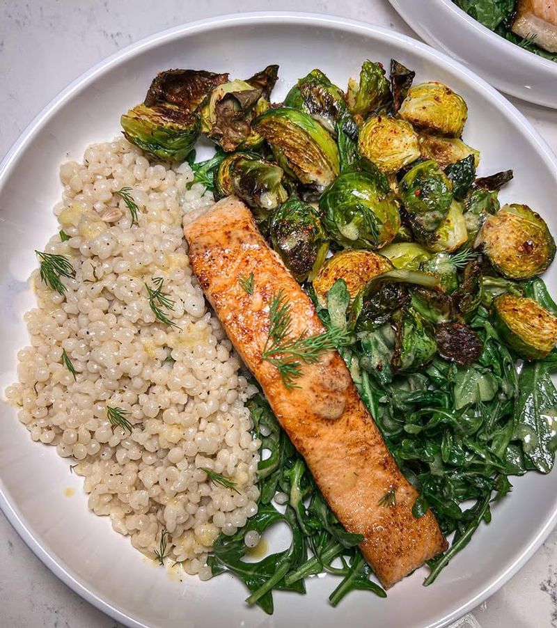Smoked Salmon and Dill Couscous Bowl