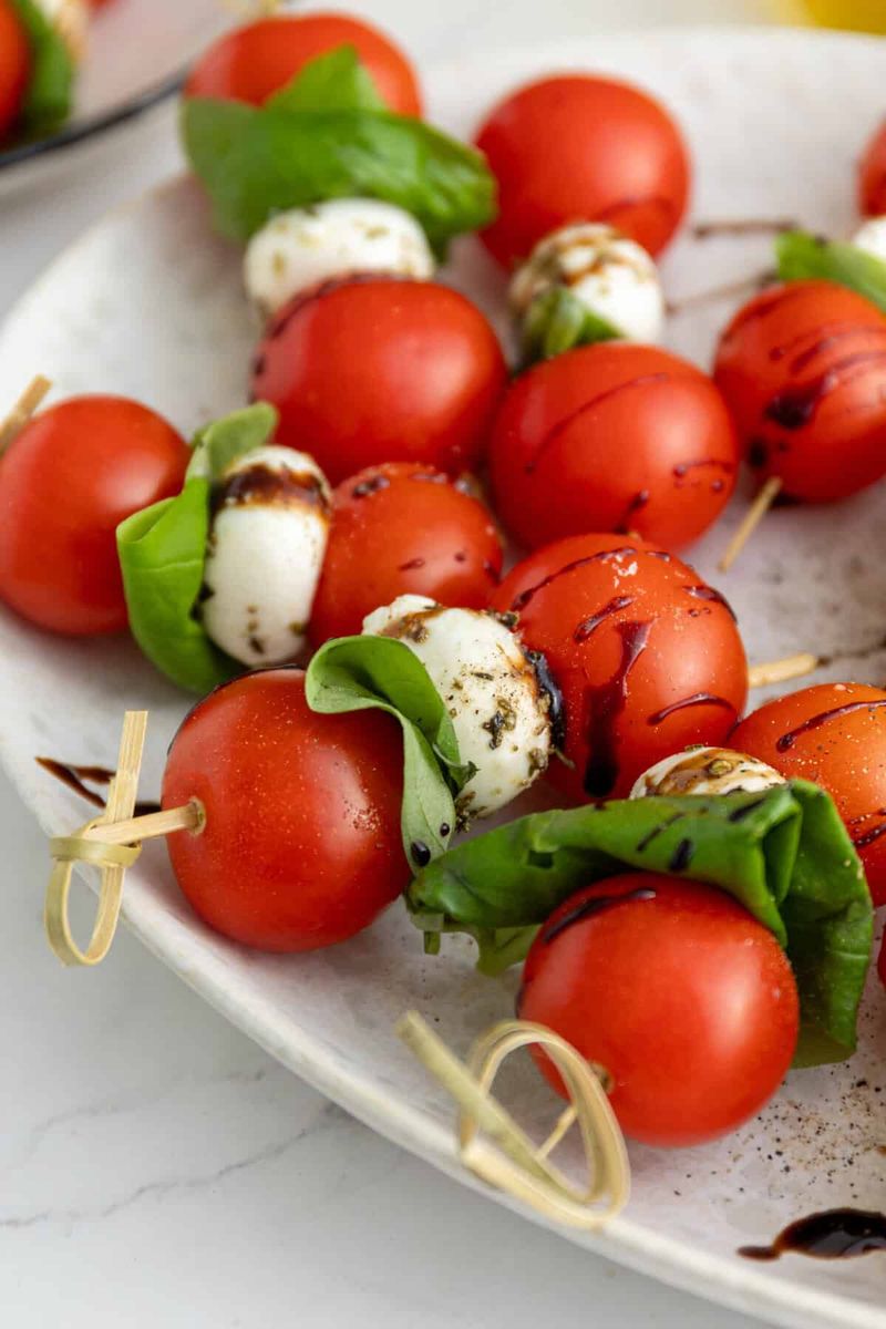 Mini Caprese Skewers