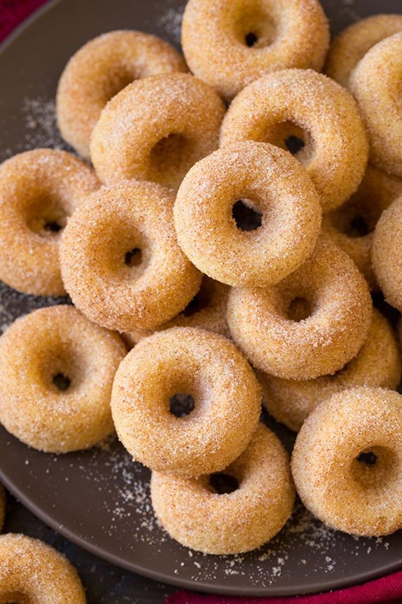 Mini Cinnamon Sugar Donuts