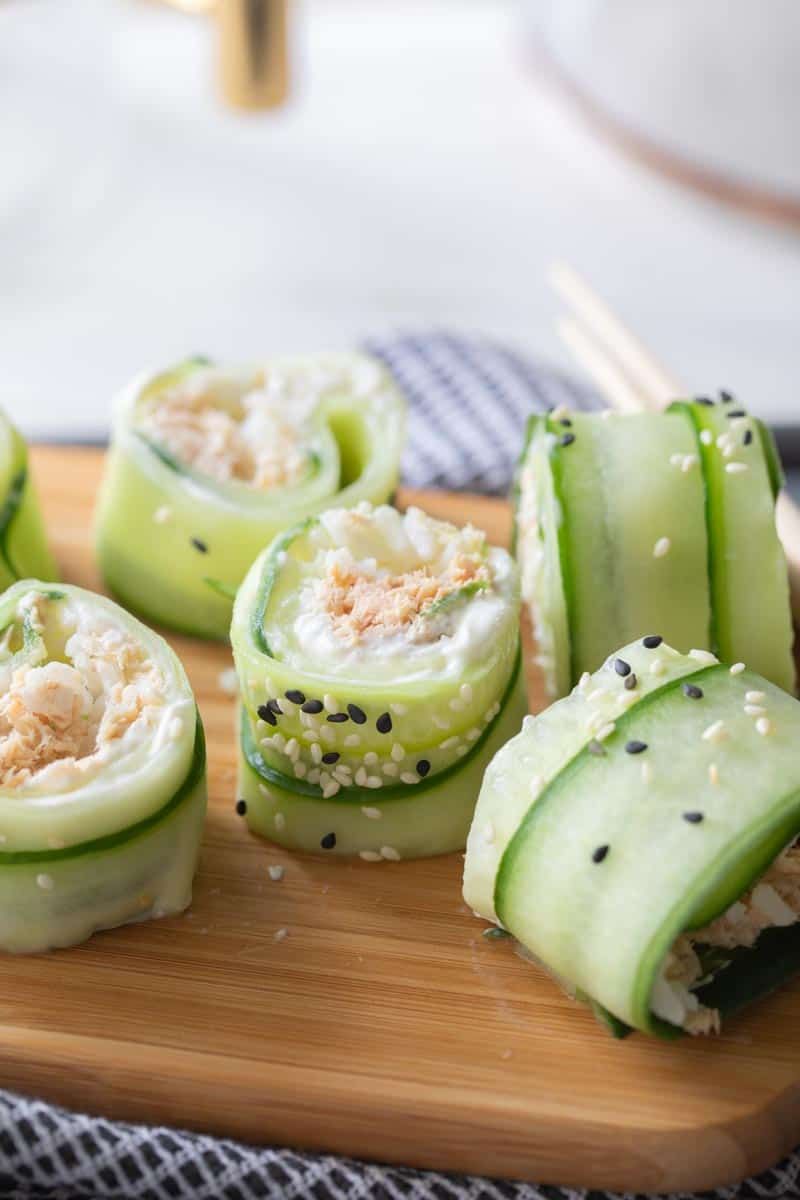 Cucumber Sushi Rolls