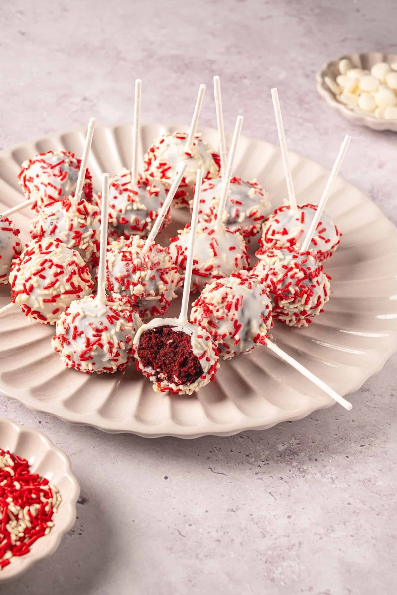 Red Velvet Cake Pops