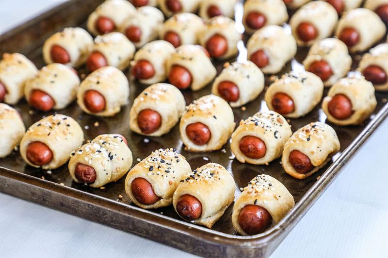 Frozen Mini Appetizers and Pigs in Blankets