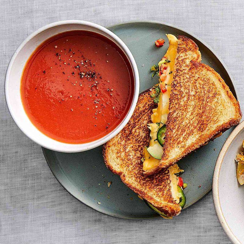 A Classic Grilled Cheese Sandwich