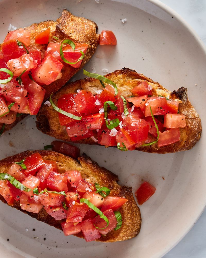 Bruschetta with Canned Tomatoes