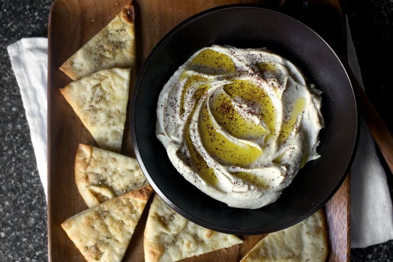 Hummus and Pita Bread