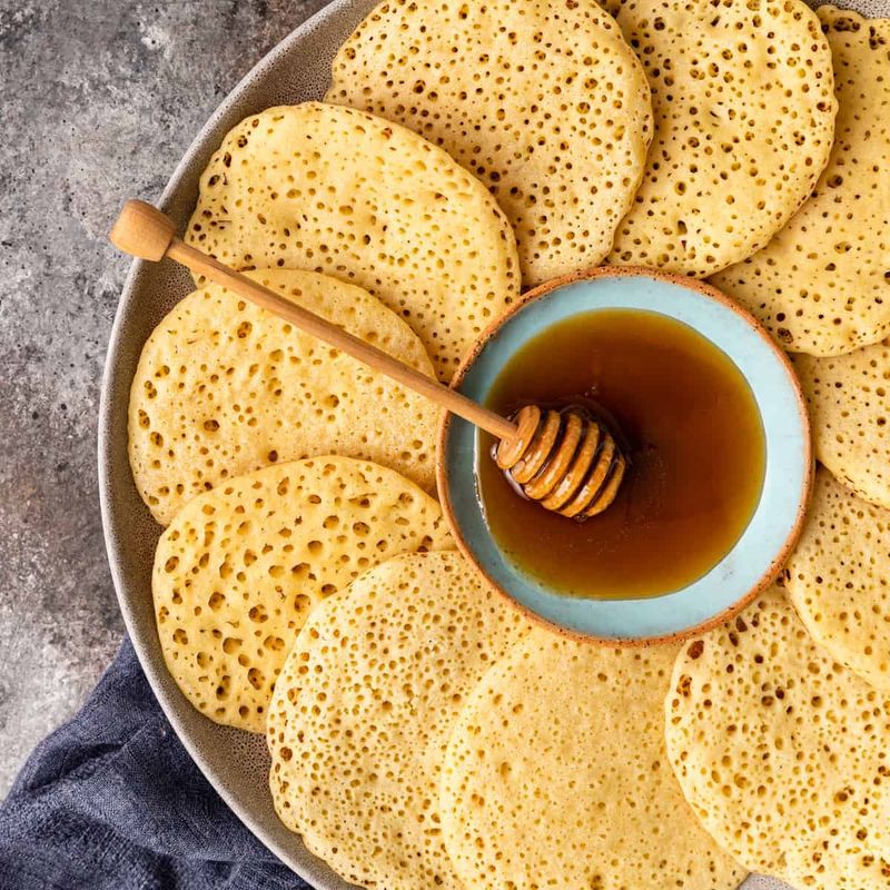 Baghrir (Morocco) - Semolina Honeycomb Pancake