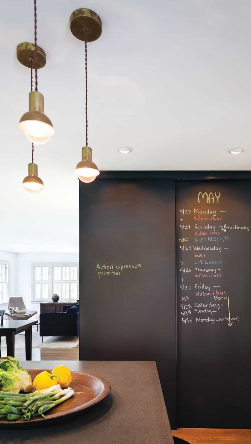 Create a Chalkboard Wall for Notes and Menus