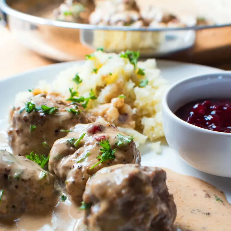 Swedish Kottbullar (IKEA-Famous Meatballs)