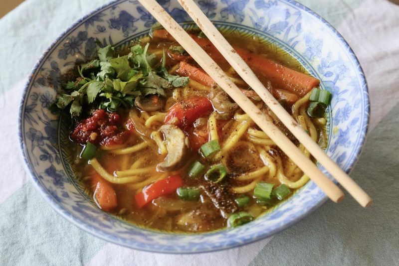Tibetan Thukpa (Noodle Soup)