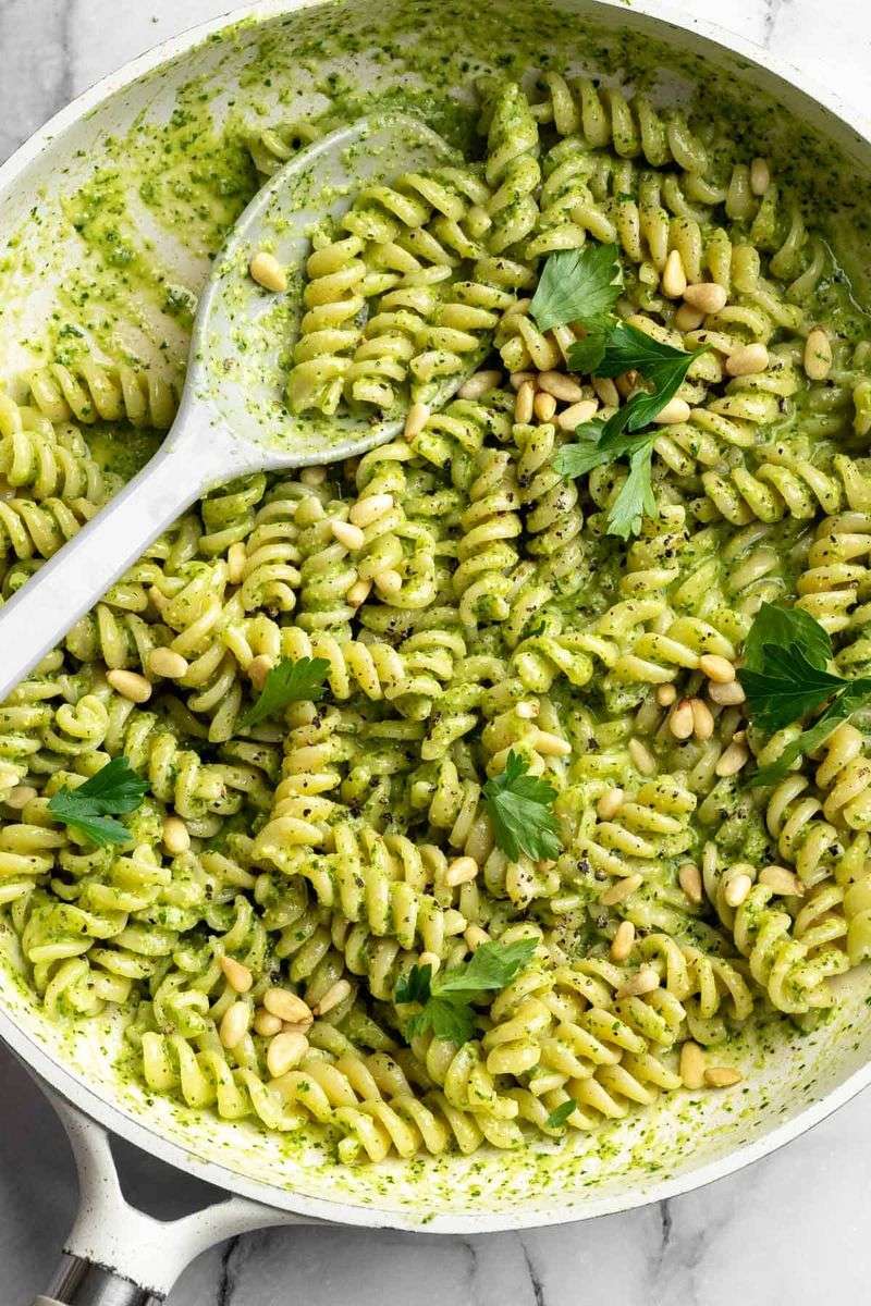 Parsley Pesto Pasta