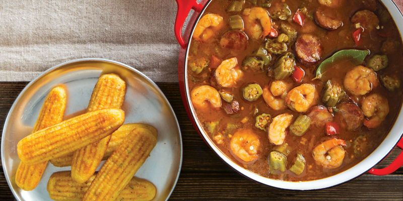 Southern Shrimp and Okra Gumbo