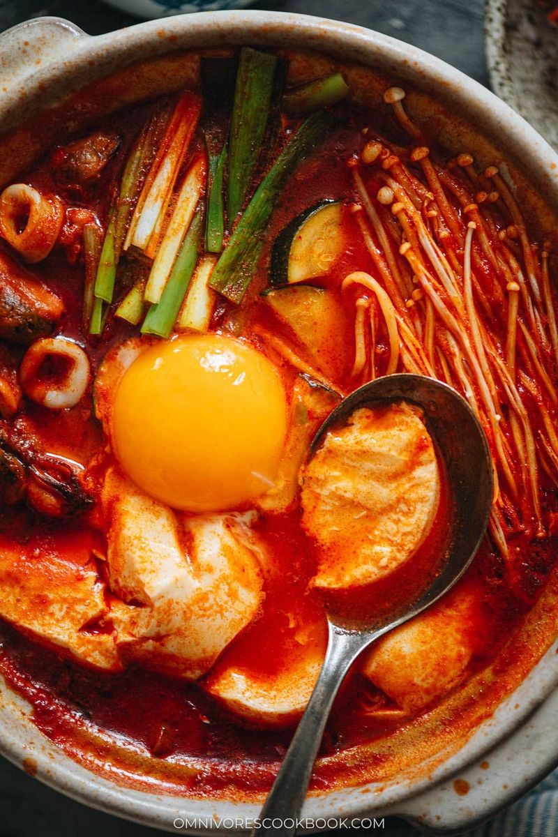 Sundubu Jjigae (Soft Tofu Stew)
