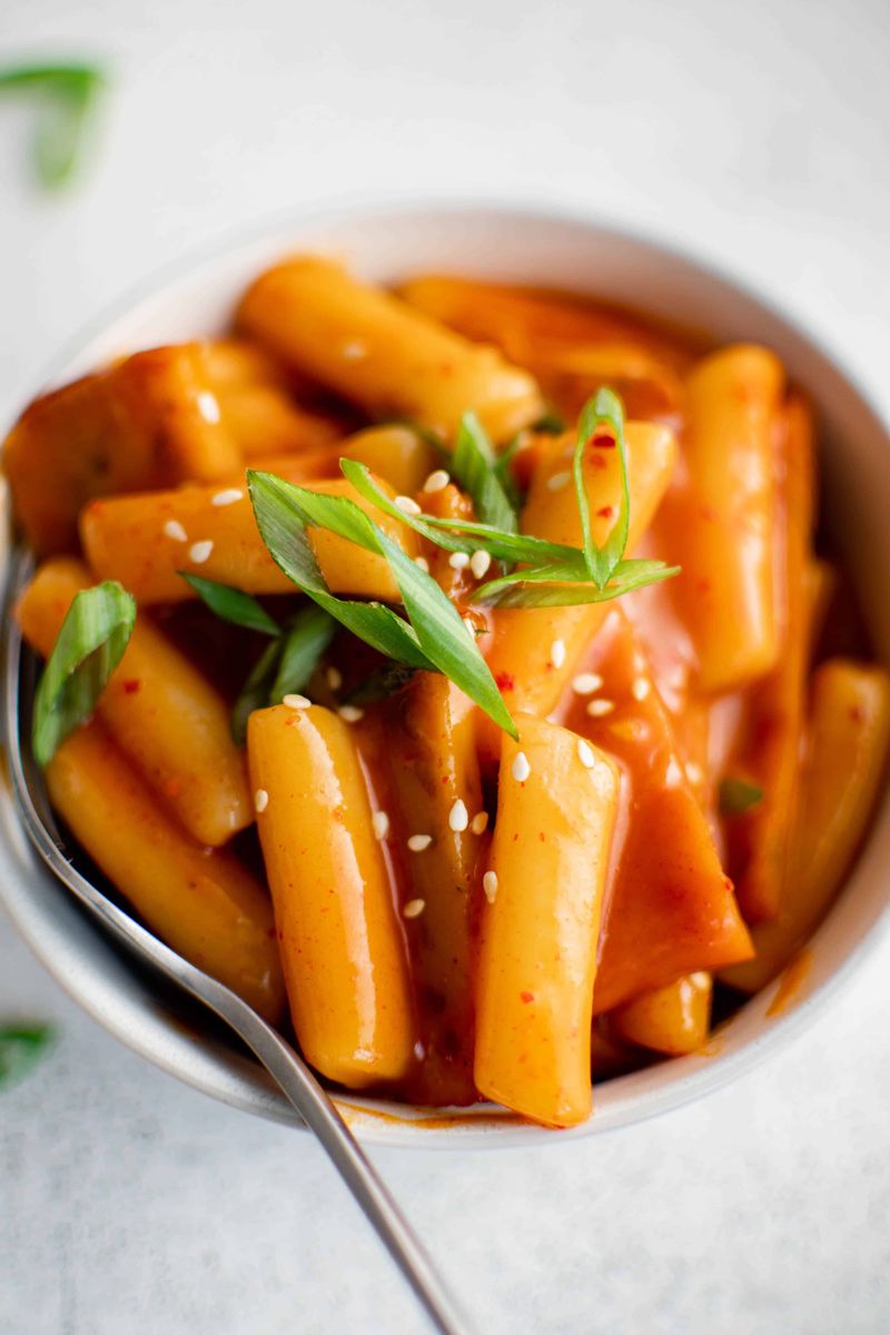 Tteokbokki (Spicy Rice Cakes)