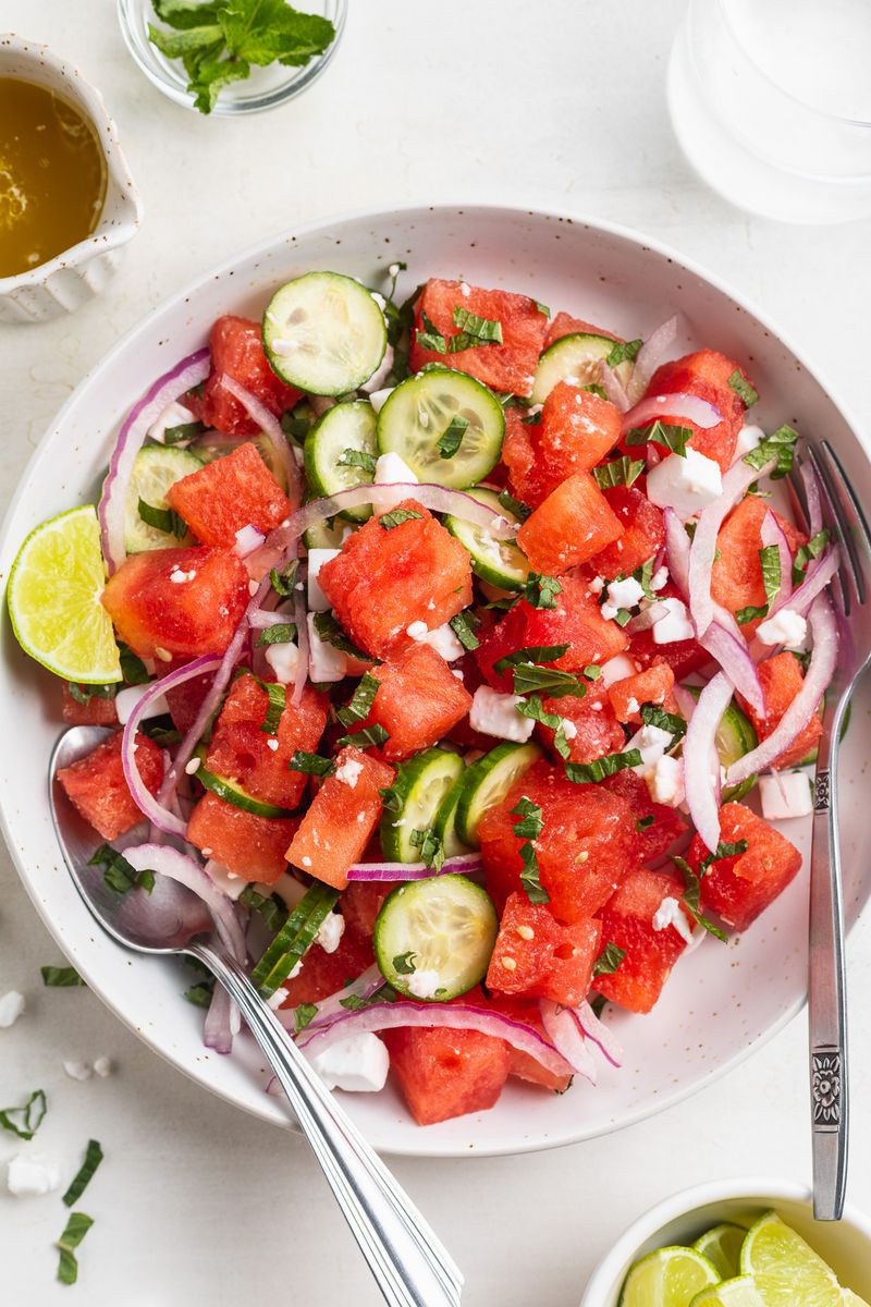 Watermelon and Mint with Lime