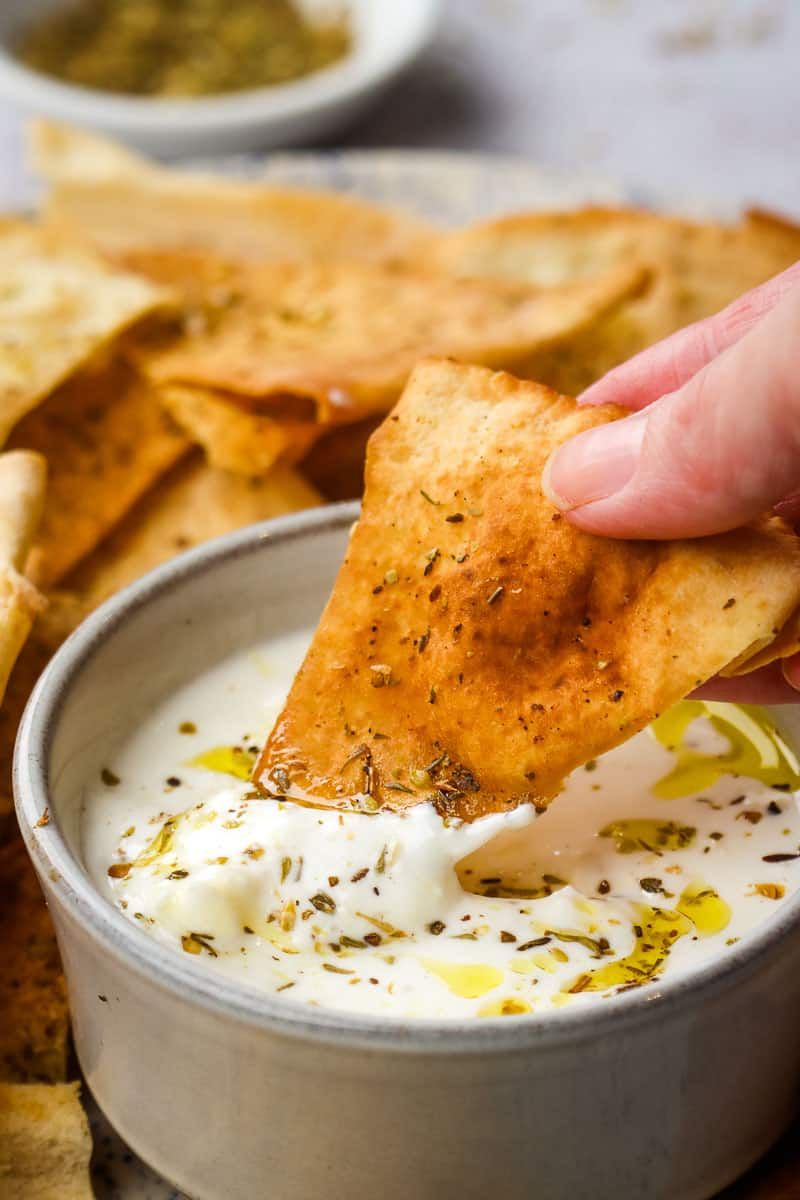 Pita Chips with Za'atar