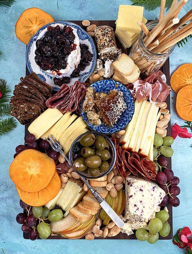 Giant Cheese and Charcuterie Board
