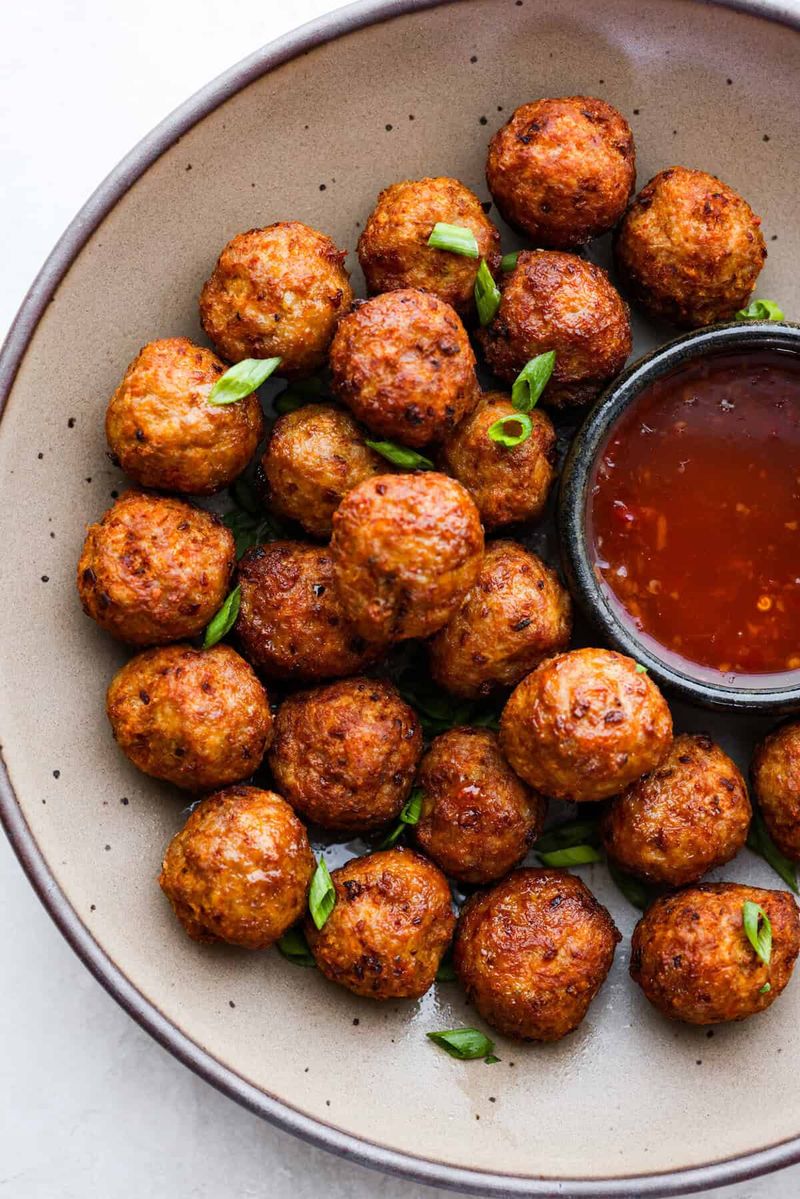 Filipino Bola-Bola (Soy-Glazed Meatballs)