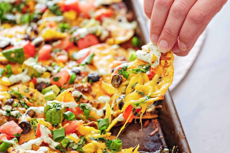 Nachos from the Pan