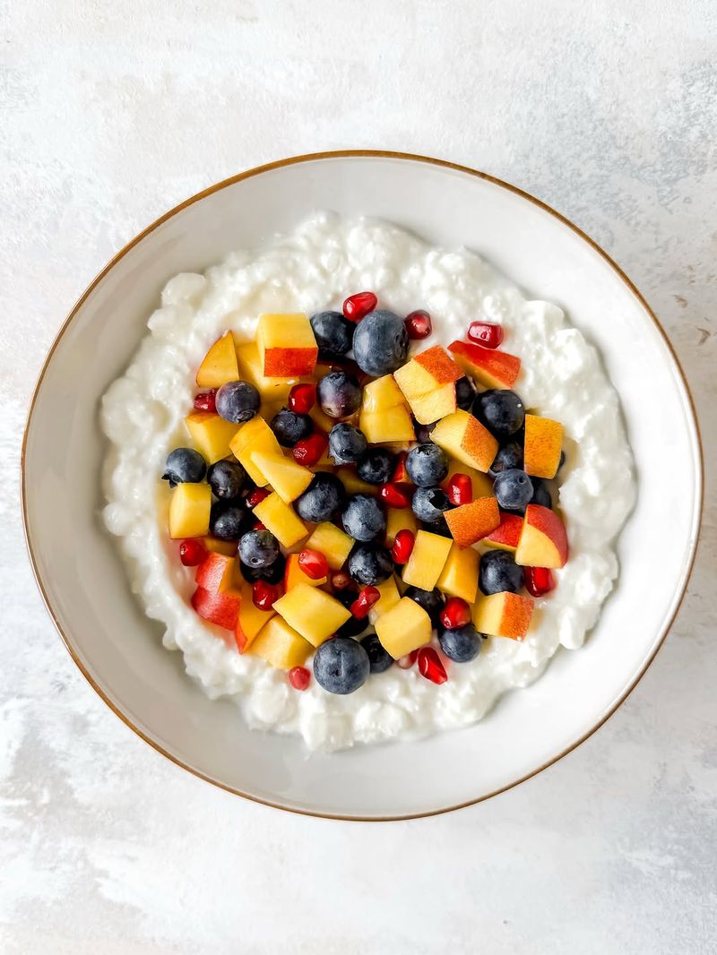 Cottage Cheese and Fruit Plate