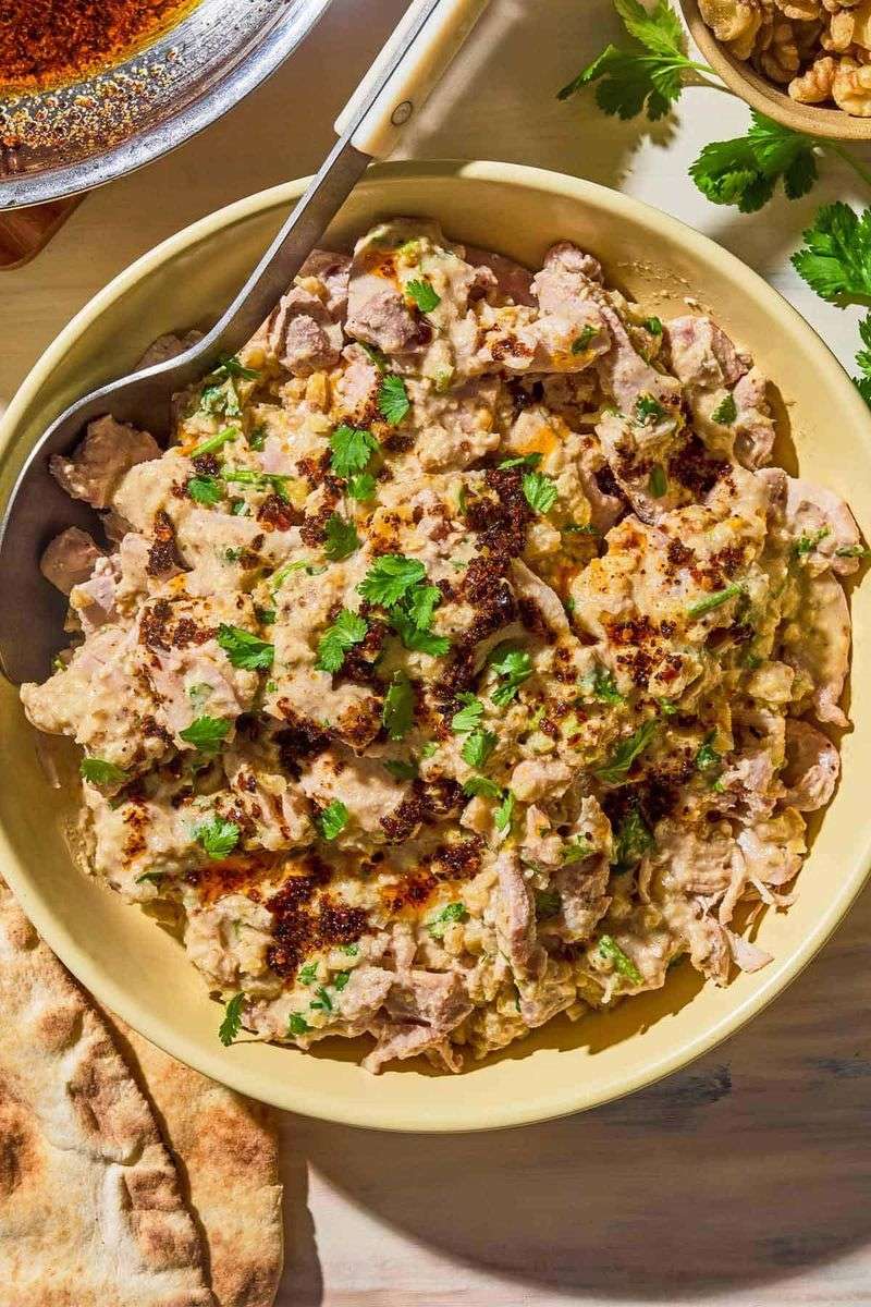 Circassian Chicken With Walnut Sauce