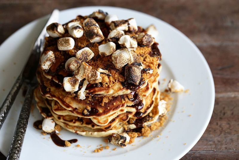 S'mores Pancakes