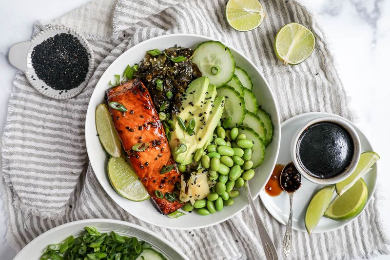 Teriyaki Salmon Bowl