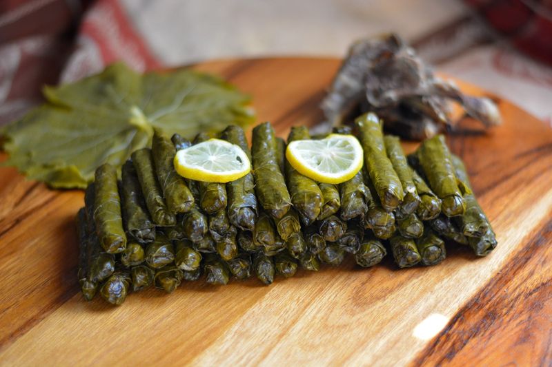 Stuffed Grape Leaves (Warak Dawali)