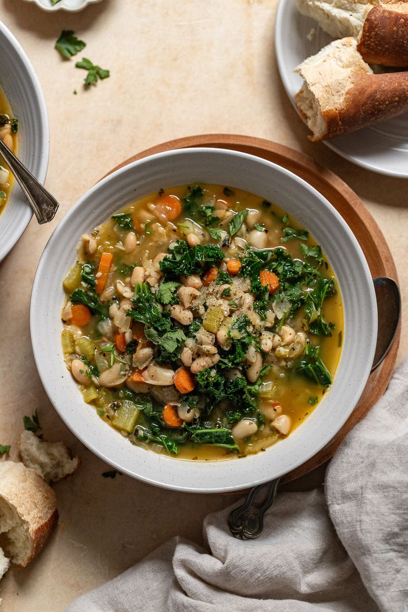 Tuscan White Bean and Lentil Bowl