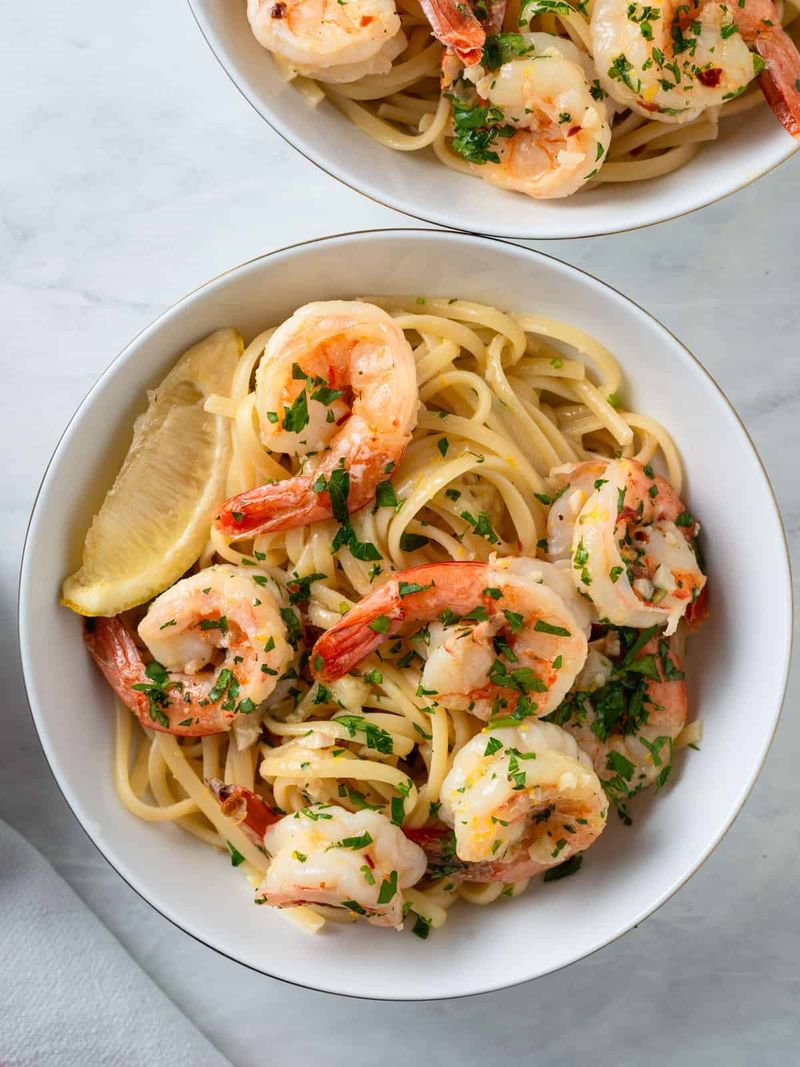 Shrimp Scampi with Garlic Butter