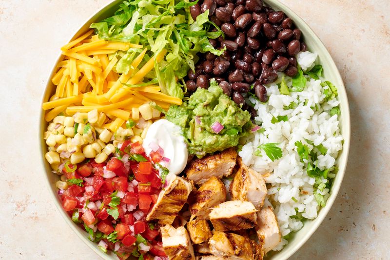 DIY Burrito Bowls