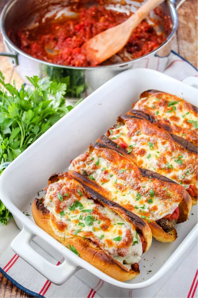 Mini Meatball Sub Sandwiches