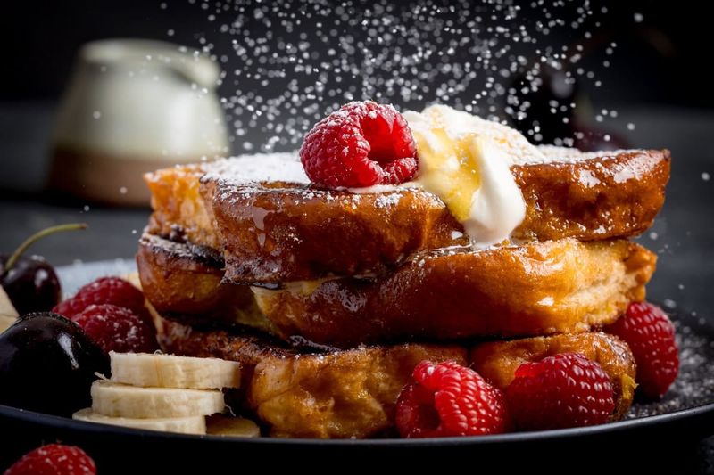 French Toast with Cinnamon Sugar