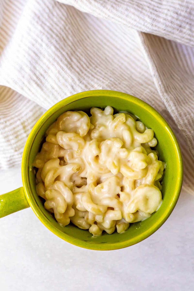 Microwave Mug Mac and Cheese