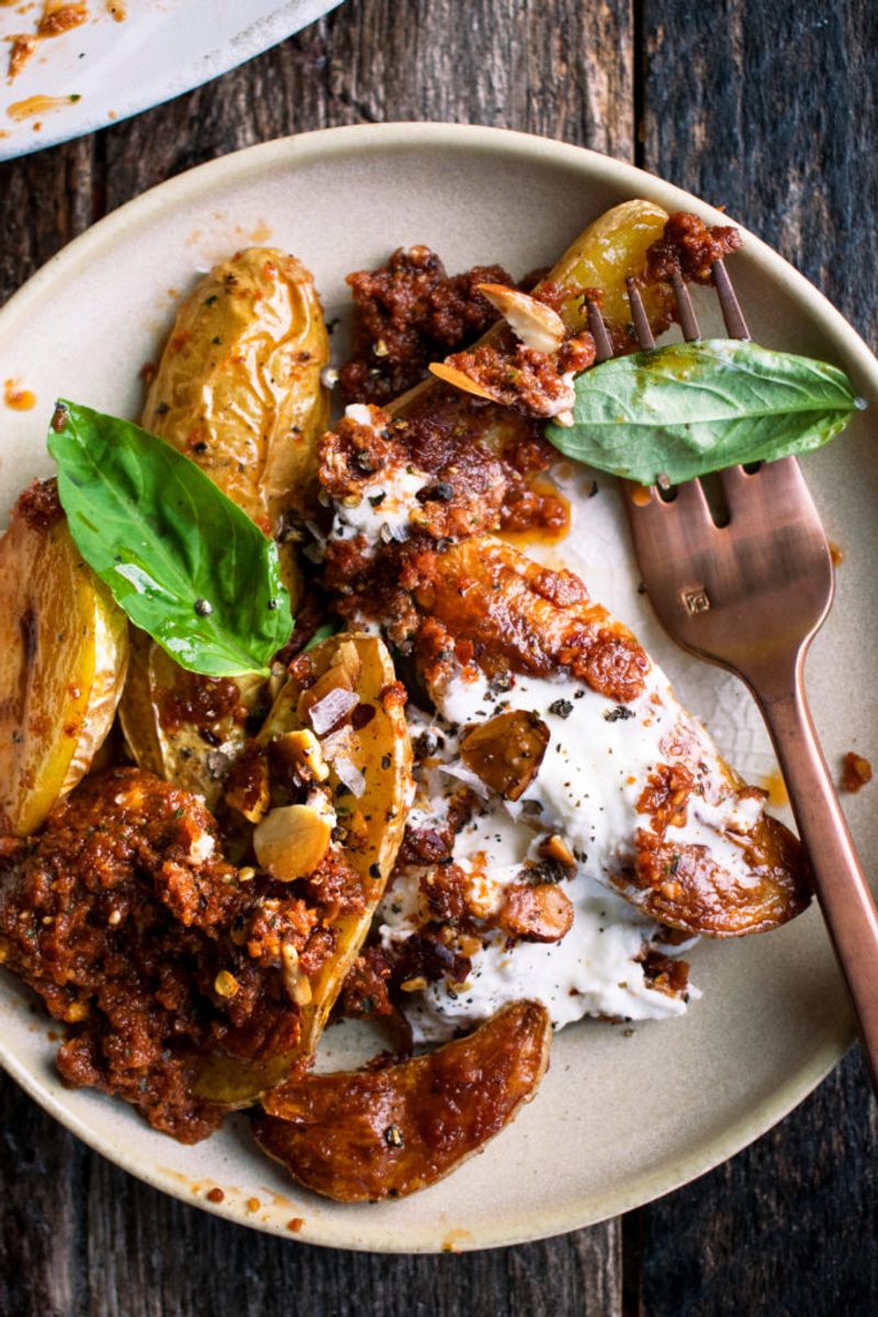 Pesto and Sun-Dried Tomatoes