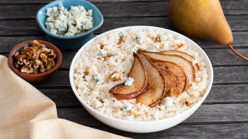 Blue Cheese and Walnut Risotto